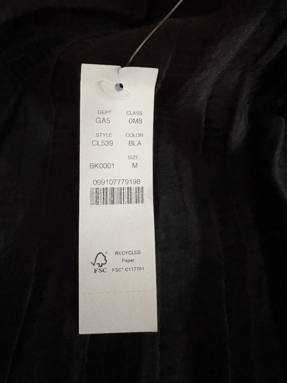 NWT J. Crew Linen Blend Pleated Drawstring Black Skirt with Split Size Medium